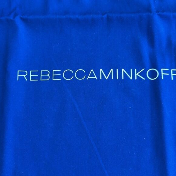 Rebecca Minkoff Dust Bag, Large 20”x23” Royal Blue Drawstring Pouch Unused Empty - Picture 5 of 5